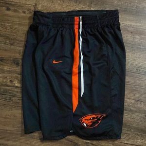 Women’s Nike, NCAA, Oregon State beavers basketball shorts